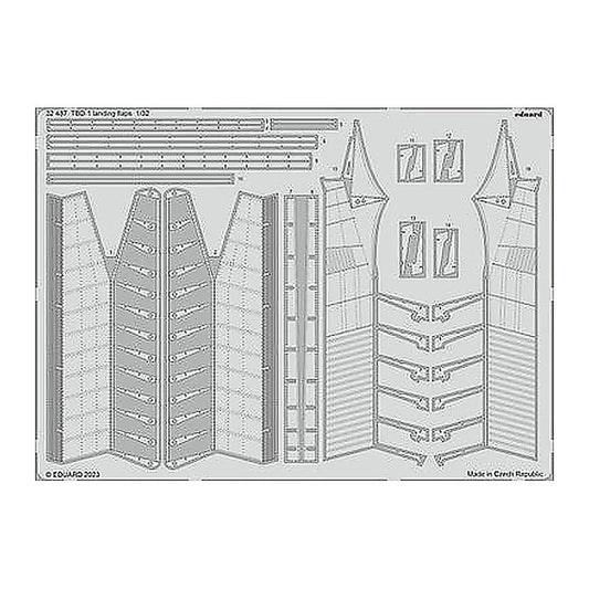 eduard 32487 1 32 tbd 1 landing flaps