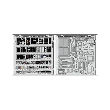 eduard 32849 1 32 mosquito mk fb vi interior for tam pre painted