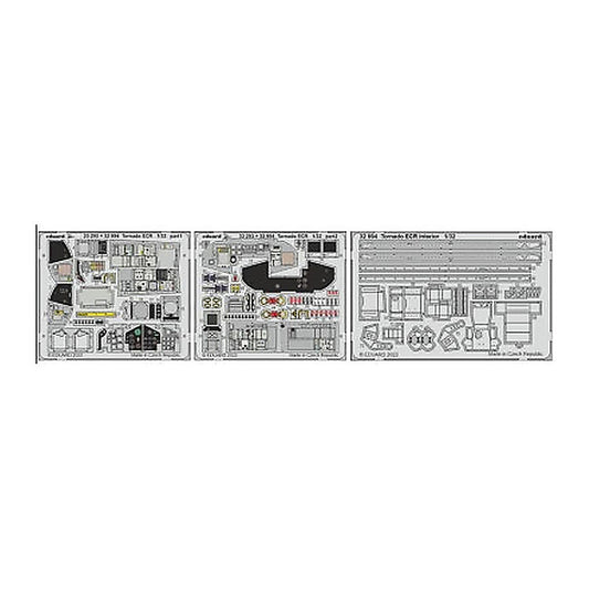 eduard 32994 1 32 tornado ecr interior for itl pre painted