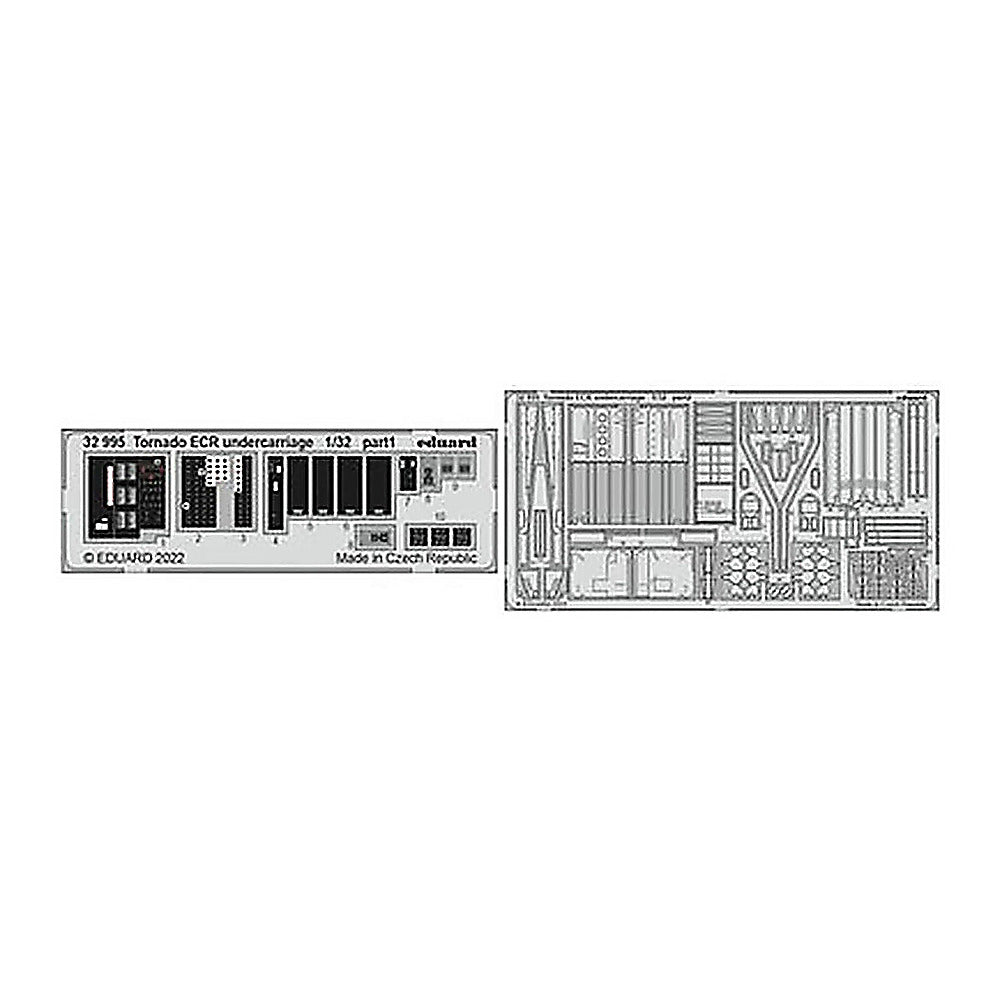 eduard 32995 1 32 tornado ecr undercarriage for itl pre painted