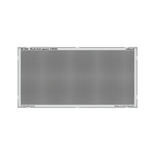 eduard 33 mesh 6x6 square steel
