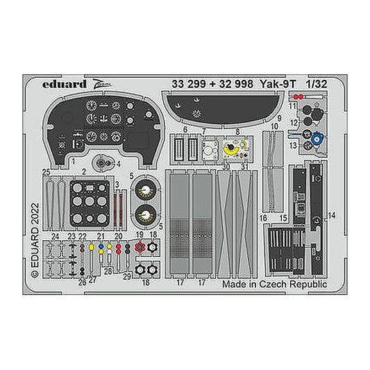 eduard 33299 1 32 yak 9t icm