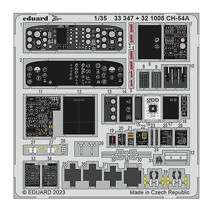 eduard 33347 1 35 ch 54a tarhe photo etch for icm