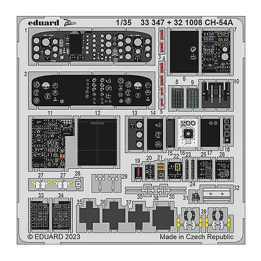 eduard 33347 1 35 ch 54a tarhe photo etch for icm
