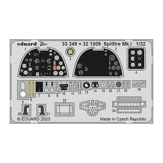 eduard 33349 1 32 spitfire mk i for kotare