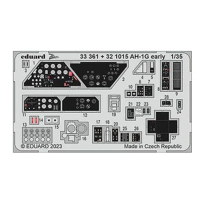eduard 33361 1 32 ah 1g early photo etch