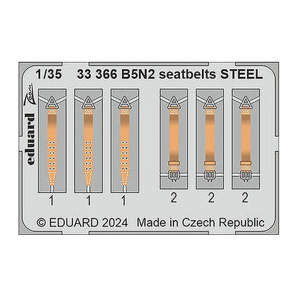 eduard 33366 1 35 seatbelts steel zoom set