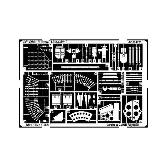 eduard 35291 1 35 wiesel mk 20a for afv photo etch detail set