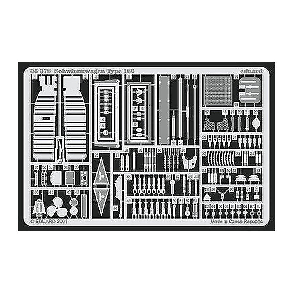 eduard 35378 1 35 schwimmwagen for tam photo etch detail set
