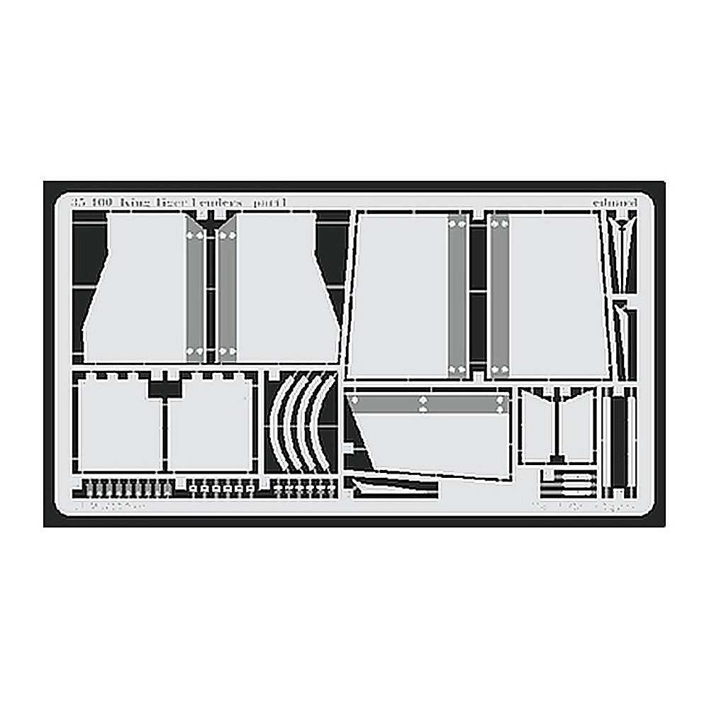 eduard 35400 1 35 king tiger fenders