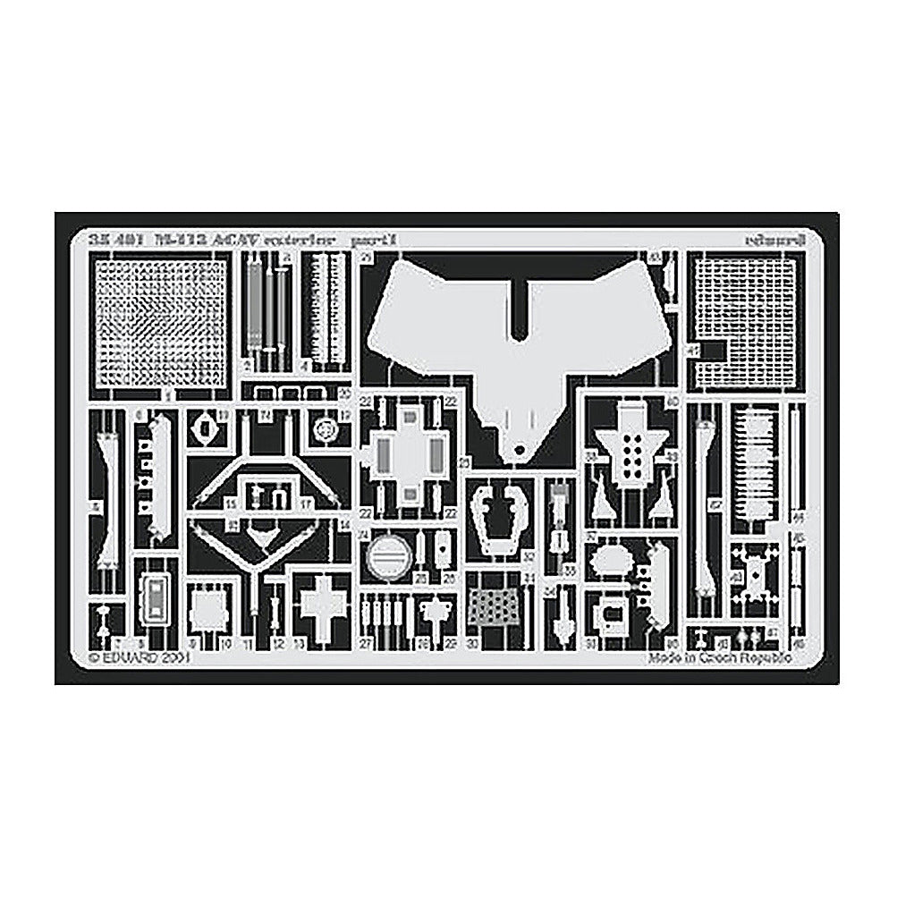 eduard 35401 1 35 acav exterior for tam photo etch detail set