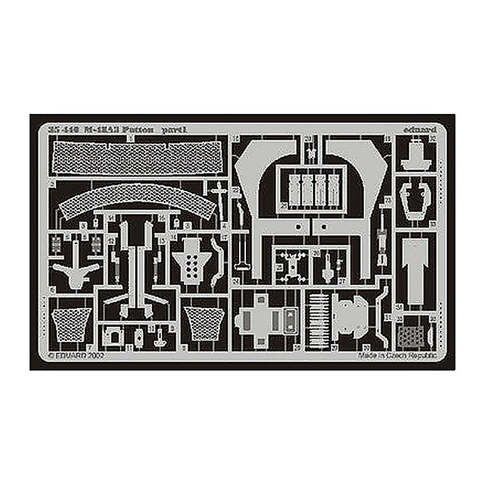 eduard 35440 1 35 patton for tam photo etch detail set
