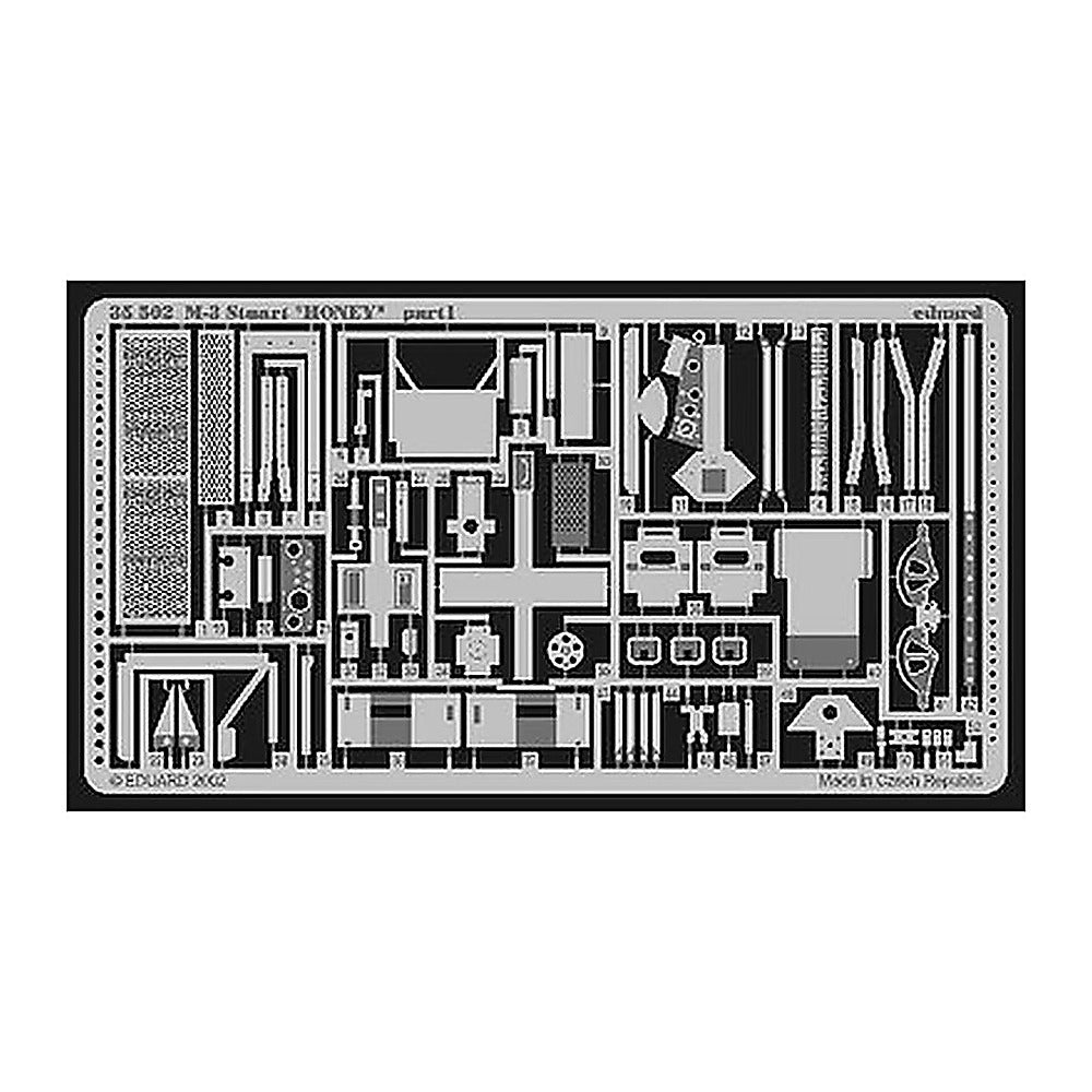 eduard 35502 1 35 stuart honey for acy photo etch detail set