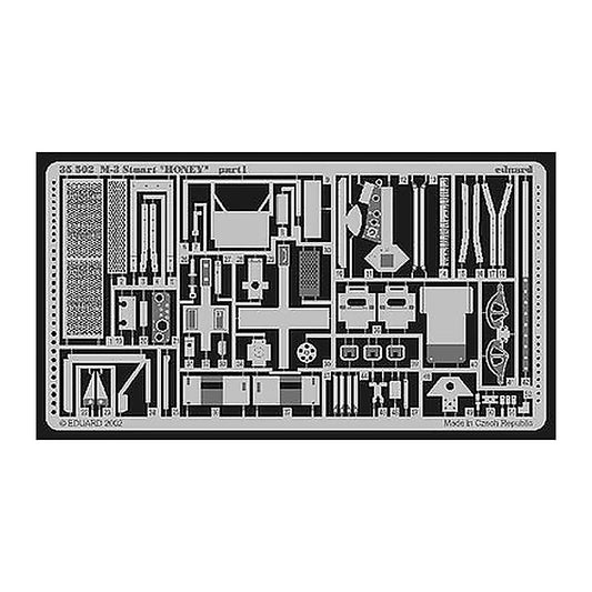eduard 35502 1 35 stuart honey for acy photo etch detail set