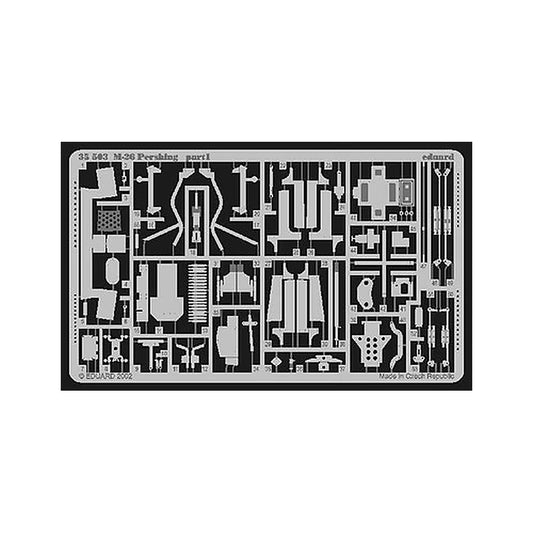 eduard 35503 1 35 pershing for tam photo etch detail set