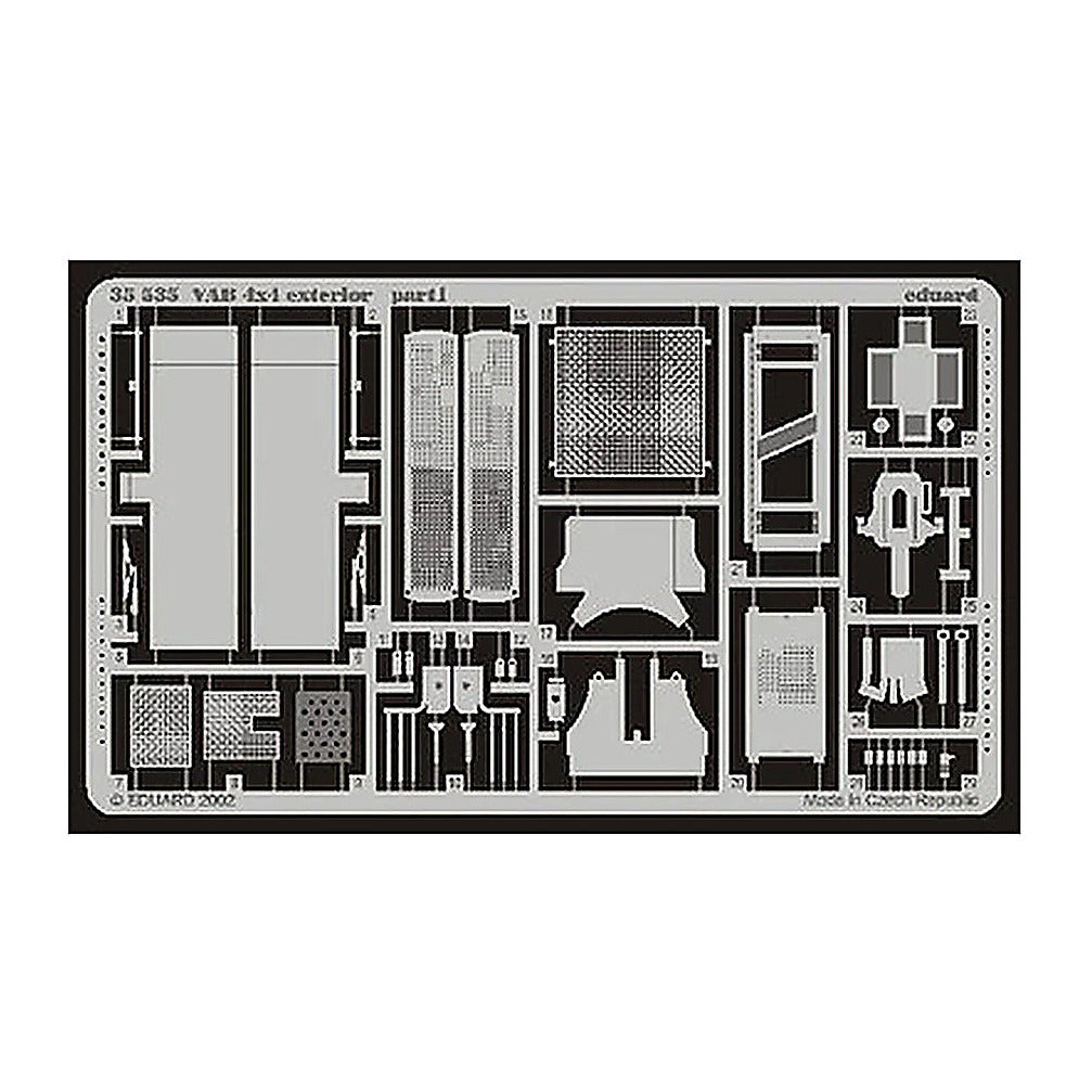 eduard 35535 1 35 vab 4x4 exterior for hlr