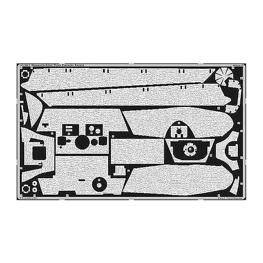 eduard 35564 1 35 zimmerit king tiger porsche turret for tam