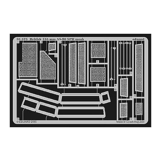 eduard 35575 1 35 british 155mm as90 sph mesh for trp