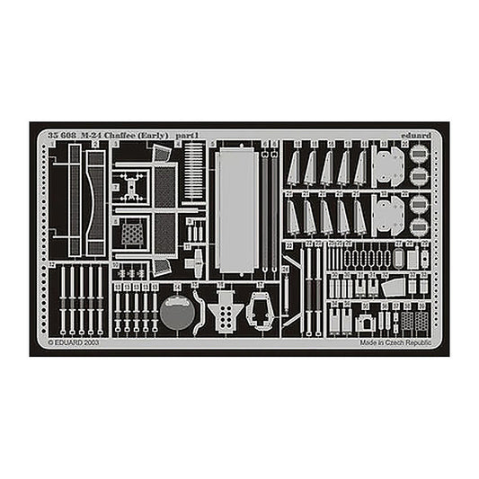 eduard 35608 1 35 chaffee for itl photo etch detail set