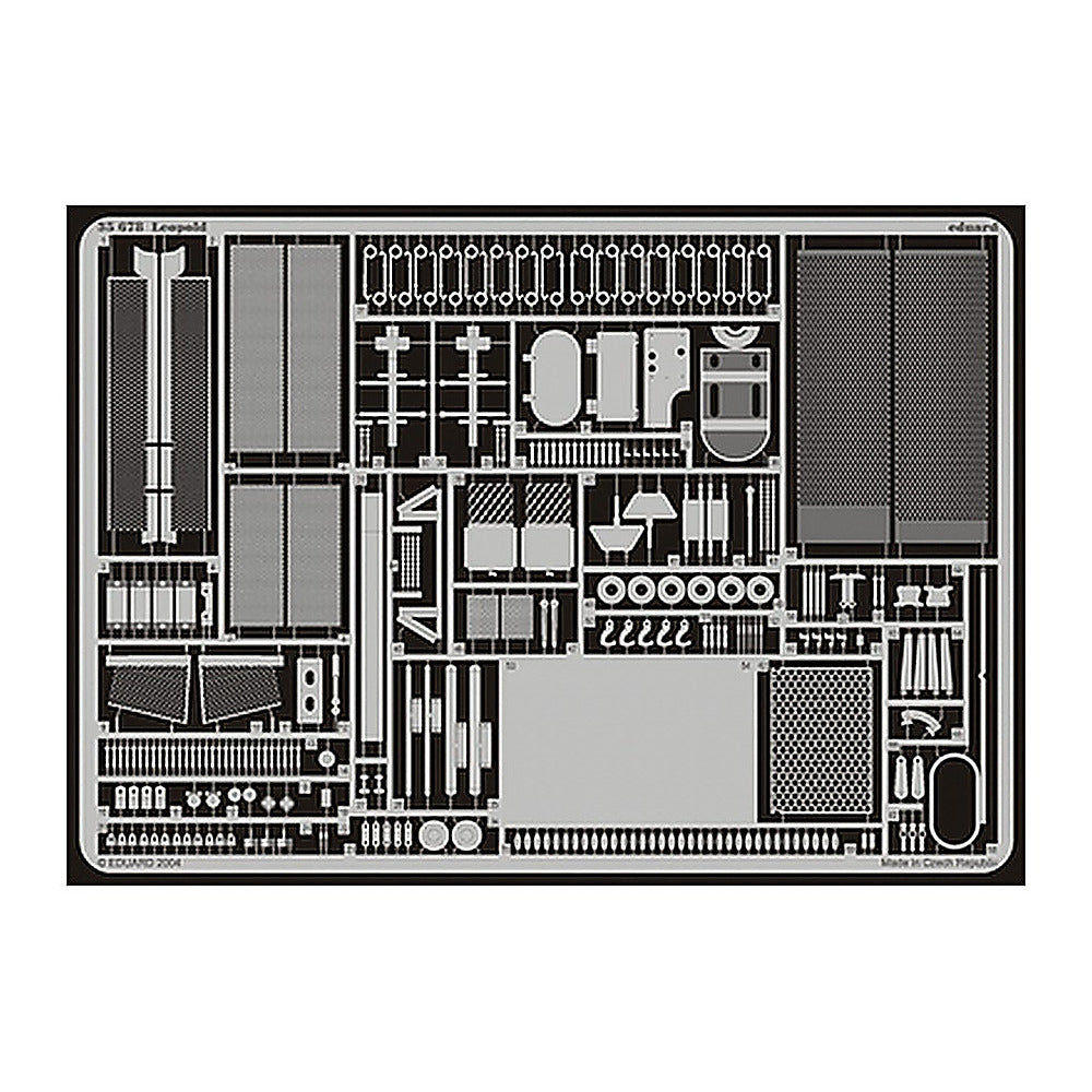 eduard 35678 1 35 leopold for trp photo etch detail set