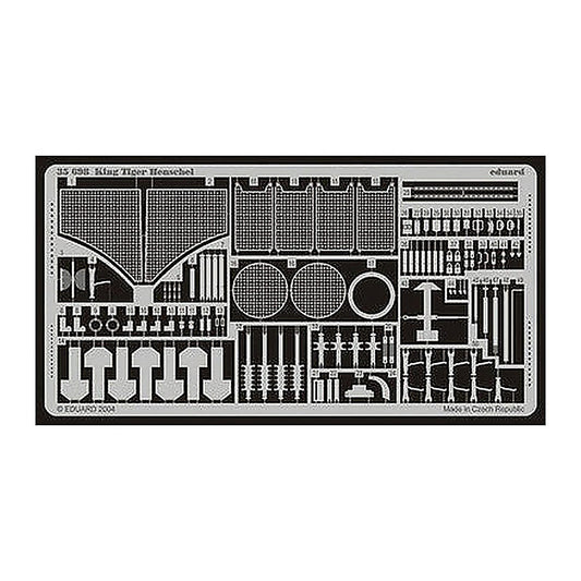 eduard 35698 1 35 king tiger henschel for dml