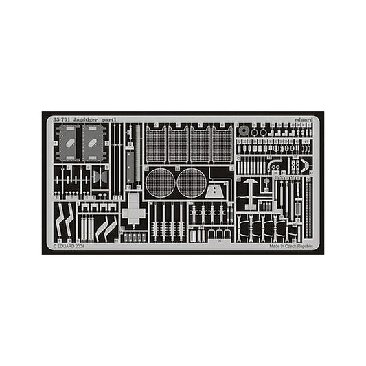 eduard 35701 1 35 jagdtiger for dml photo etch detail set