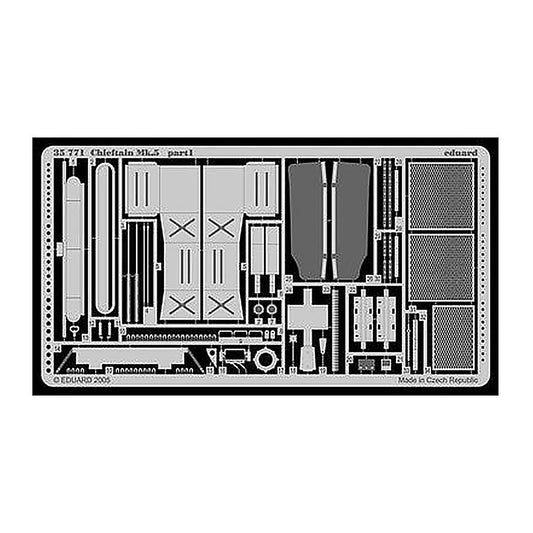eduard 35771 1 35 chieftain mk 5 for tam