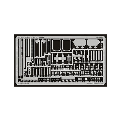 eduard 35904 1 35 pz iv ausf d photo etched set for dragon 6265