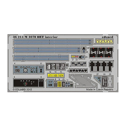 eduard 36214 1 35 het interior for hbb photo etch detail set