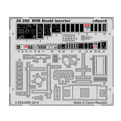 eduard 36268 1 35 armor doobi interior for men pre painted