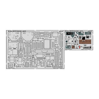 eduard 36269 1 35 hemtt interior for itl pre painted