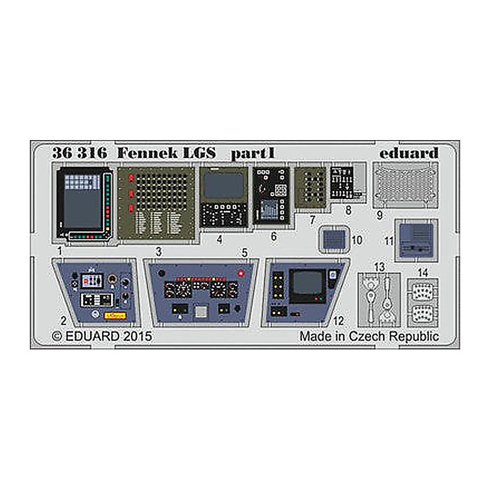 eduard 36316 1 35 fennek lgs for trumpeter