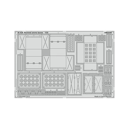 eduard 36429 1 35 hummel ammo boxes