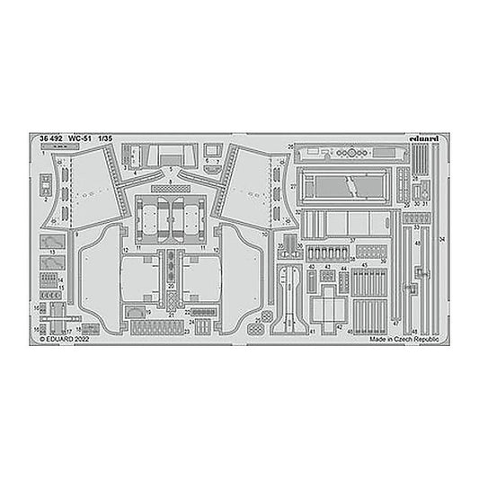 eduard 36492 1 35 wc 51 for zvezda photo etch detail set