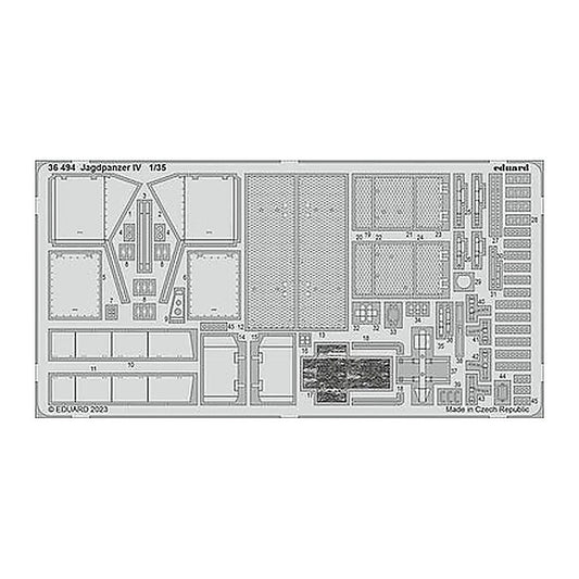 eduard 36494 1 35 jagdpanzer iv for border model