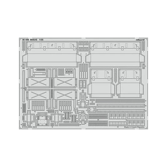 eduard 36498 1 35 for takom photo etch detail set