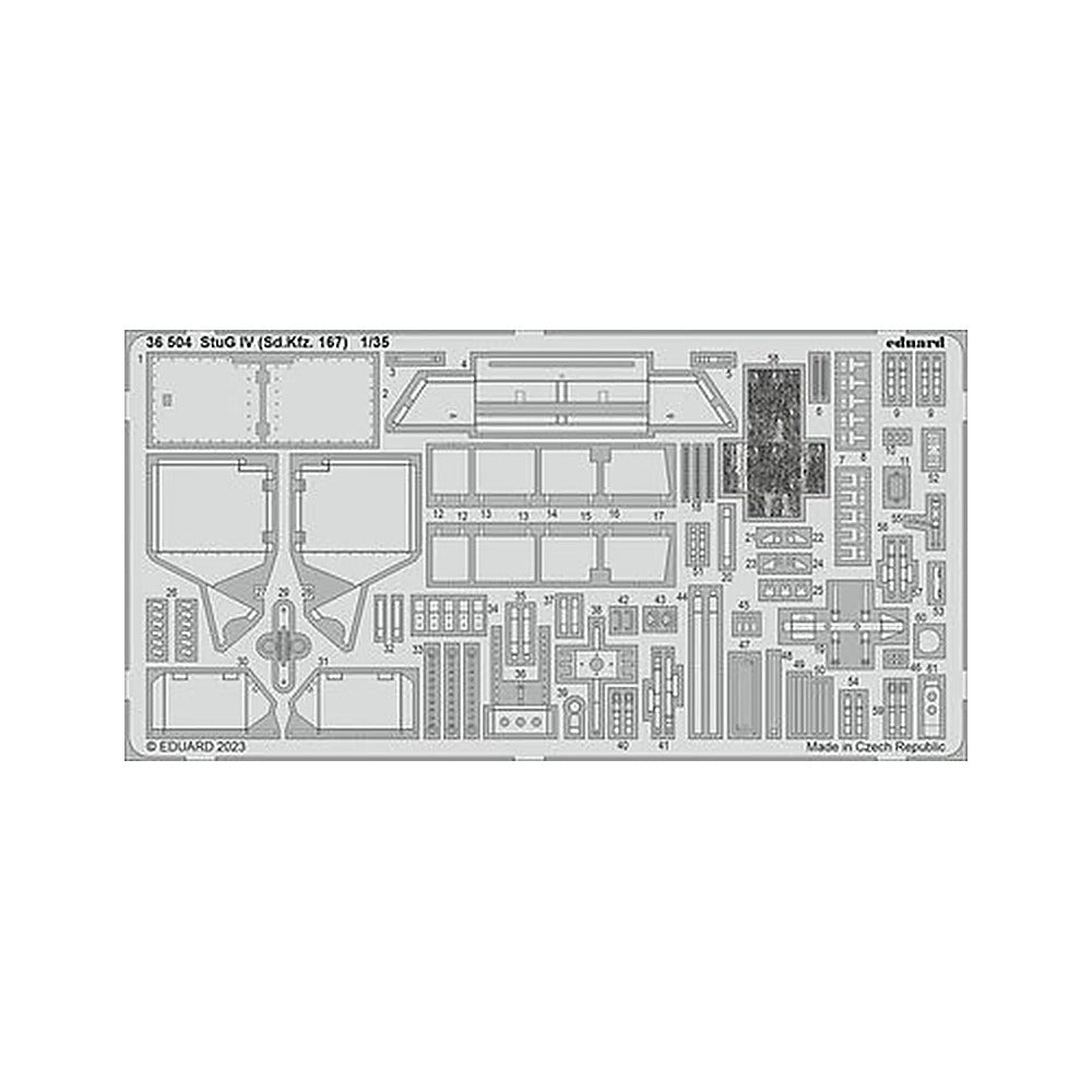 eduard 36504 1 35 stug iv sd kfz 167