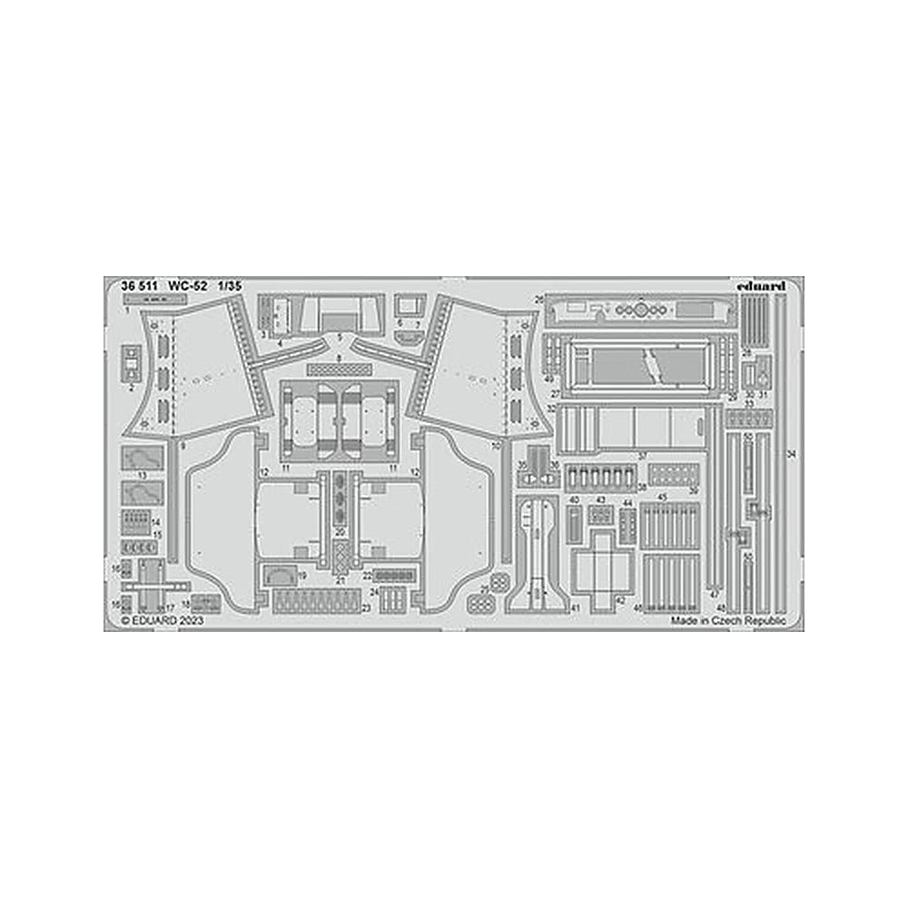eduard 36511 1 35 wc 52 photo etch
