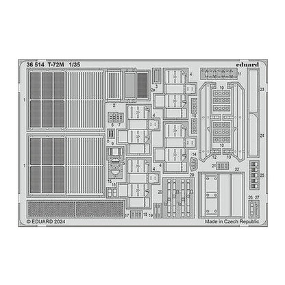 eduard 36514 1 35 t 72m photo etched set