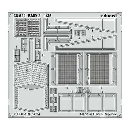 eduard 36521 1 35 bmd 2 photo etched setfor hobby boss