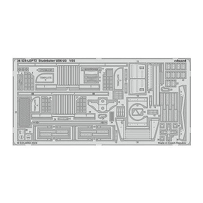 eduard 36525 1 35 studebaker us6 u3 photo etch set for icm
