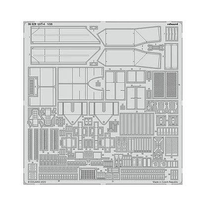 eduard 36529 1 35 lvt 4 1 35 photo etch for italeri