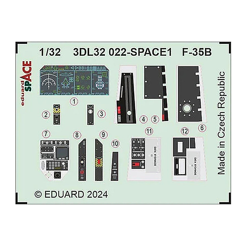 eduard 3dl32022 1 32 f 35b space space
