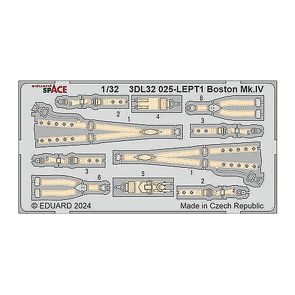 eduard 3dl32025 1 32 boston mk iv space set