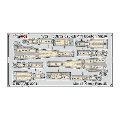 eduard 3dl32025 1 32 boston mk iv space set