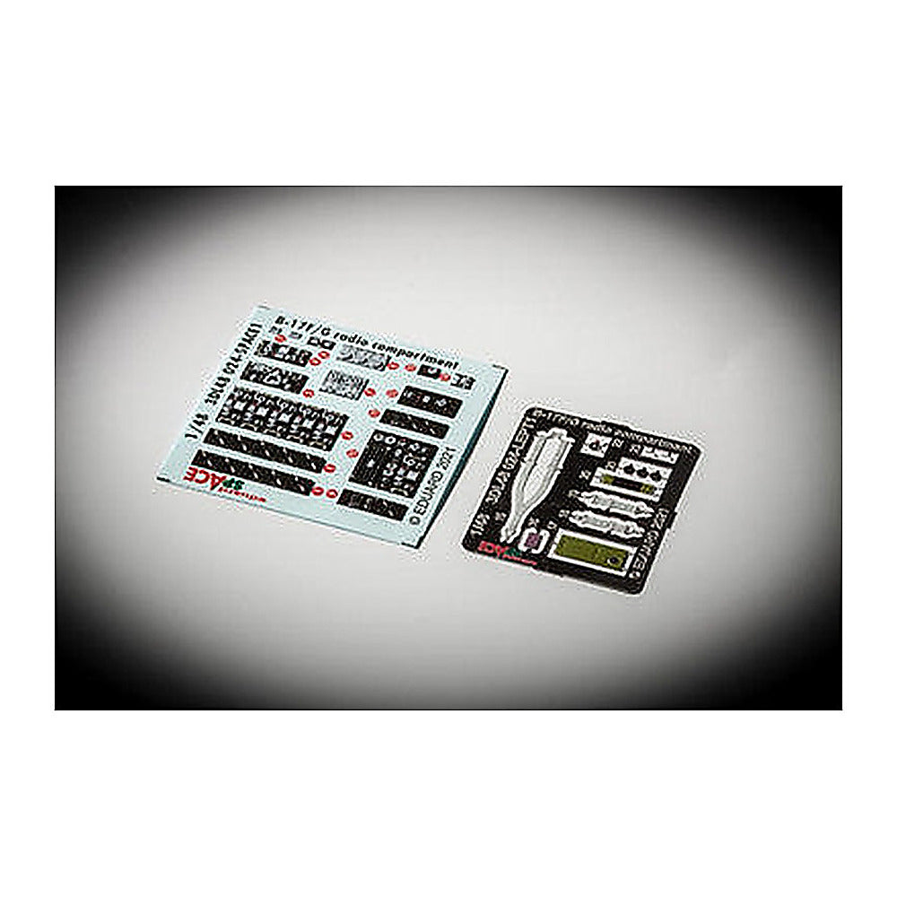 eduard 3dl48024 1 48 b 17f g radio compartment space for hkm