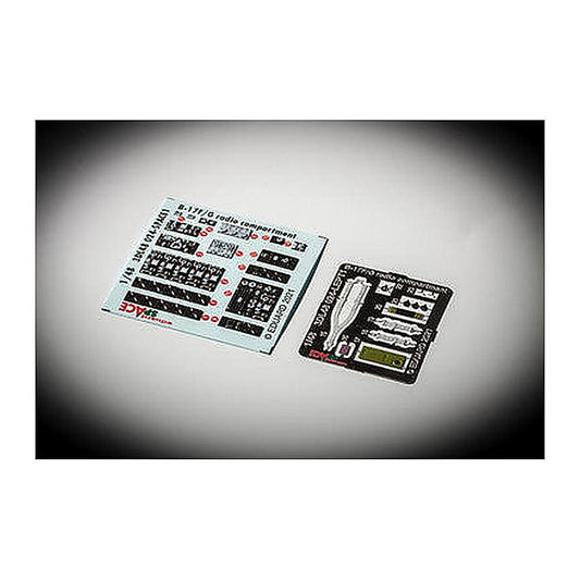 eduard 3dl48024 1 48 b 17f g radio compartment space for hkm