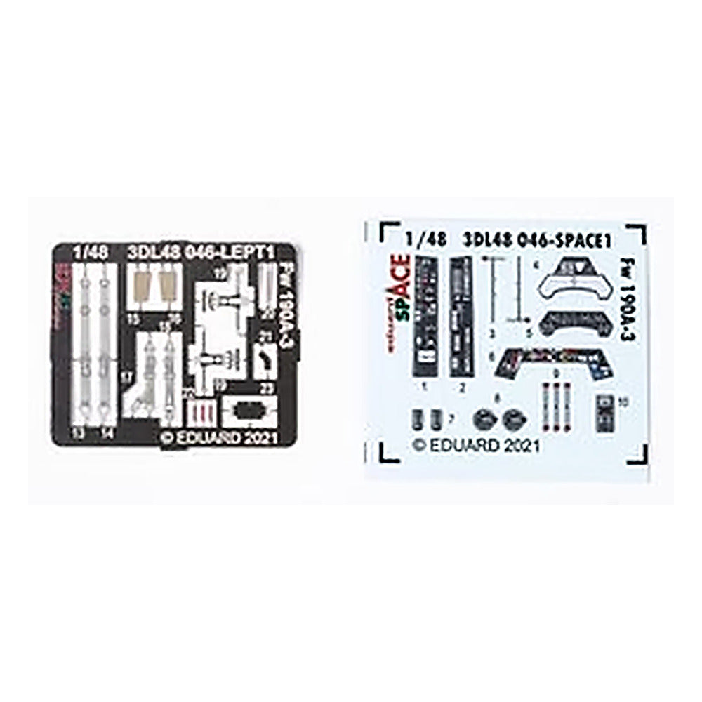 eduard 3dl48046 1 48 fw 190a 3 space for eduard