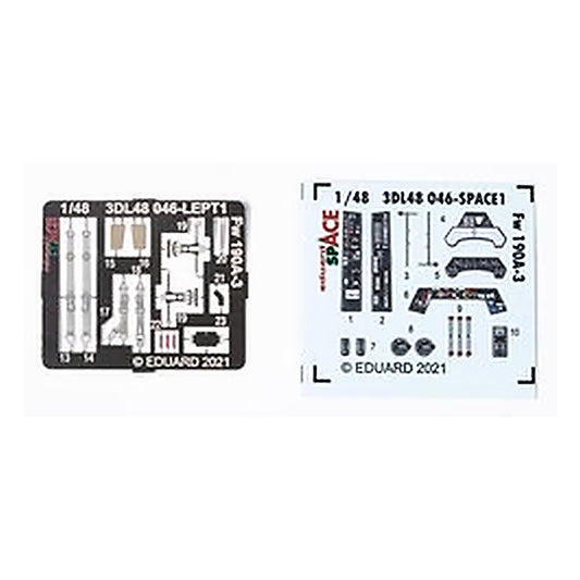 eduard 3dl48046 1 48 fw 190a 3 space for eduard