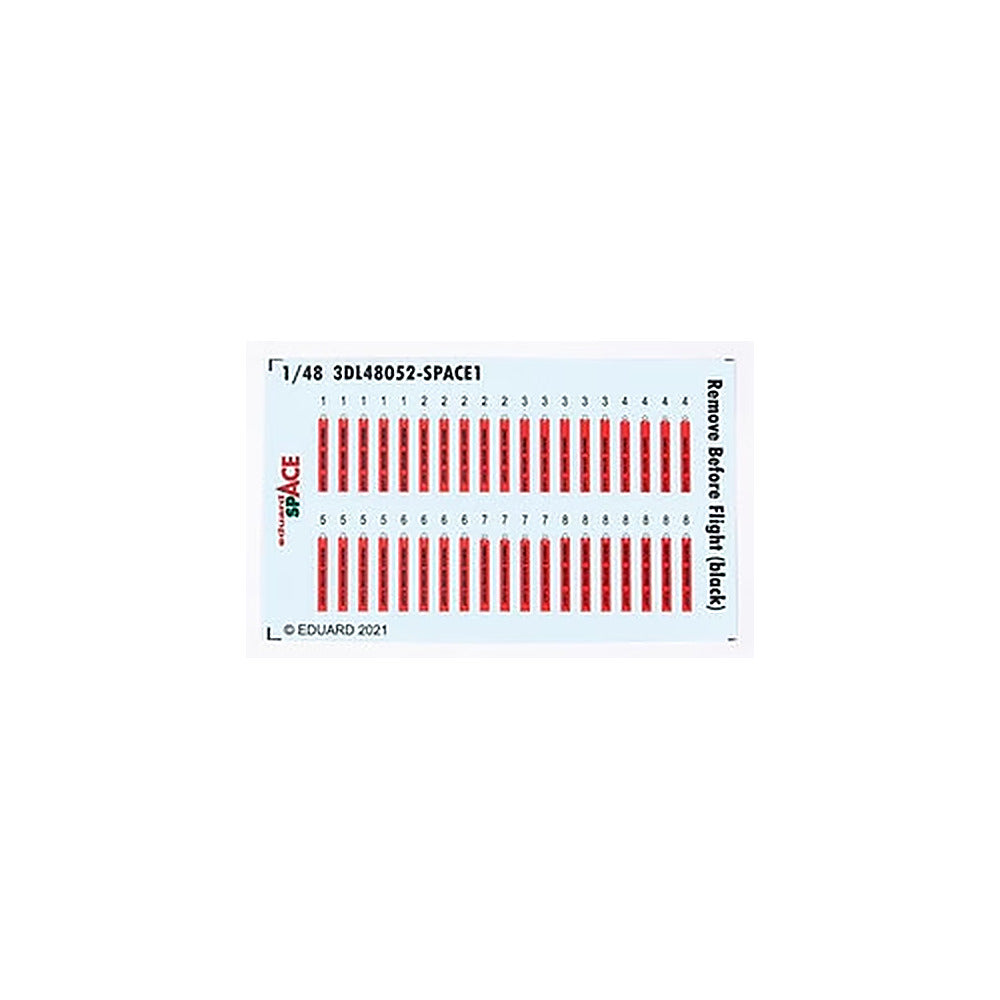 eduard 3dl48052 1 48 remove before flight black space